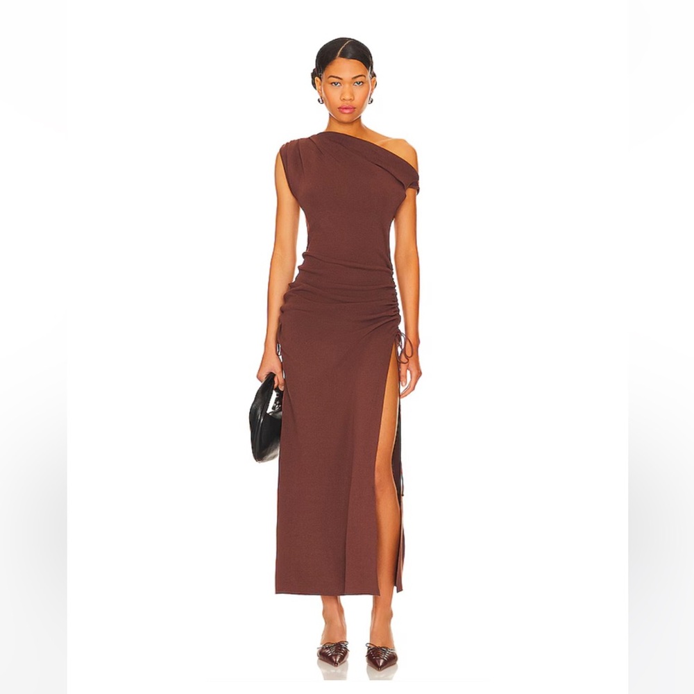 Lioness Original Sin Chocolate Midi Dress